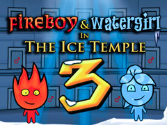 Peli Fireboy and Watergirl 3: The Ice Temple