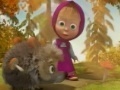 Peli Masha and the hedgehog