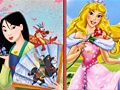 Peli Mulan And Aurora Similarities