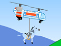 Peli Mayor and helicopter